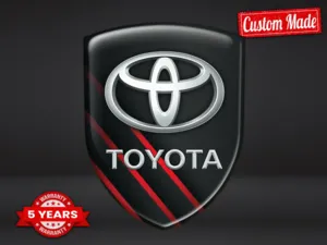 Toyota Letras Pegatinas Auto Resistentes Universal Alta Calidad